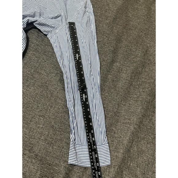 American Eagle Athletic Fit Men's XXL Striped Long Sleeve Shirt - Picture 3 of 7